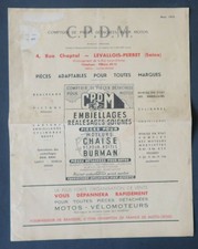 CDPM sales brochure, March