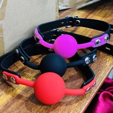 Silicone Open Mouth Gag Ball