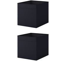 2x IKEA DRONA Storage Boxes