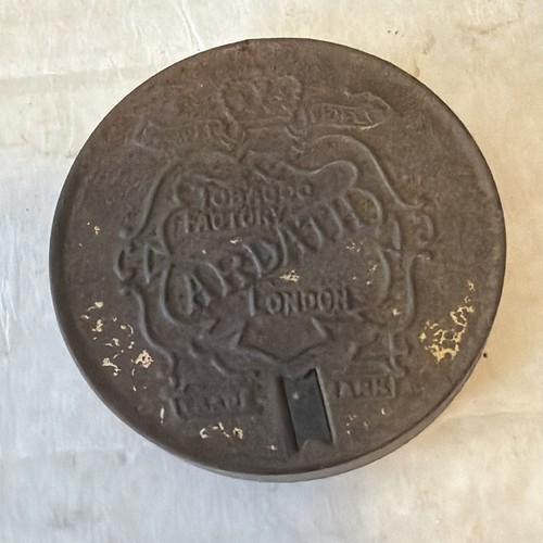 Antique ardath tobacco - antique, lid