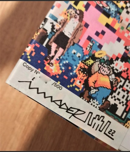 Invader 4000 signed and - 4000,