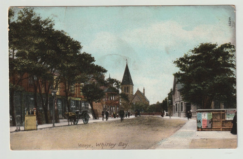 1906 postcard the village - 1906,
