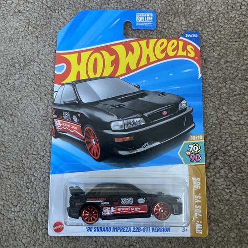 New hot wheels subaru - new,