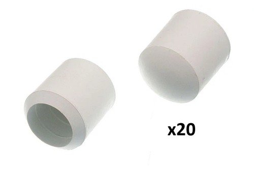 Chair ferrules white - ferrules,