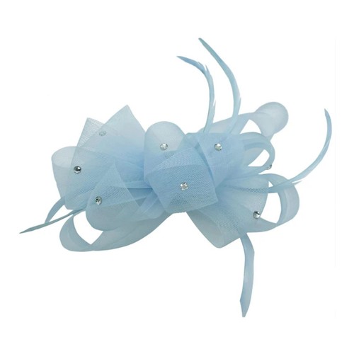 Elegant mesh bow fascinator - elegant,