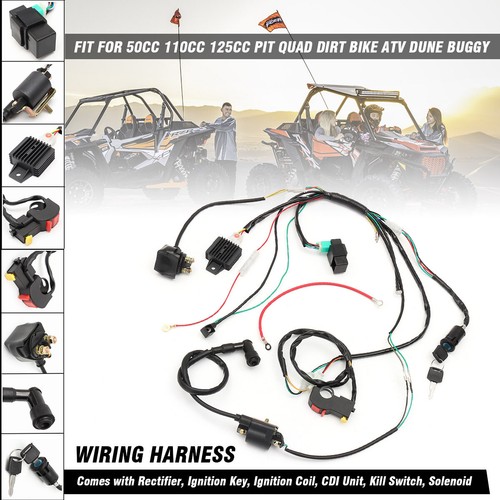 Cdi wire harness wiring loom - harness,