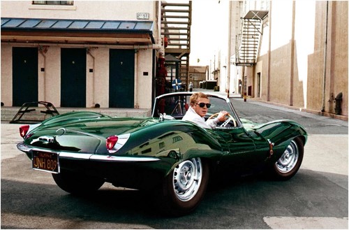 Steve mcqueen his - mcqueen, jaguar