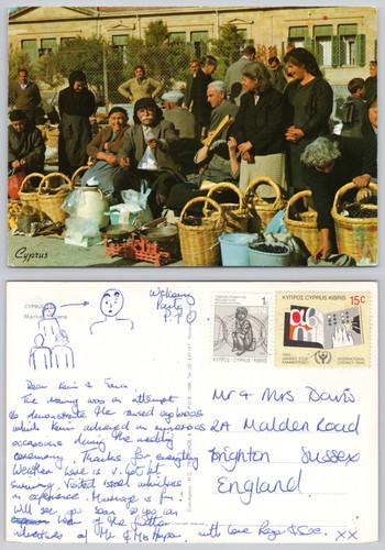C39559 market scene - c39559, cyprus