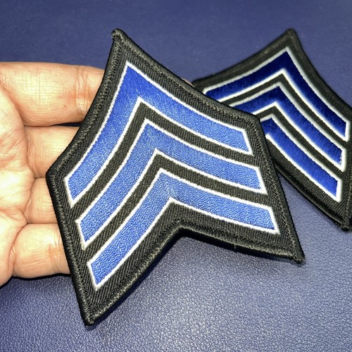 Pair police sergeant rank - pair, of
