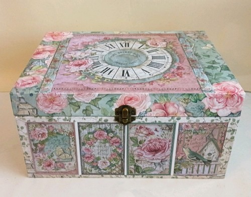 Decorative storage shabby chic