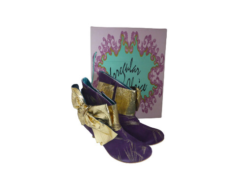 Irregular choice purple suede - choice,