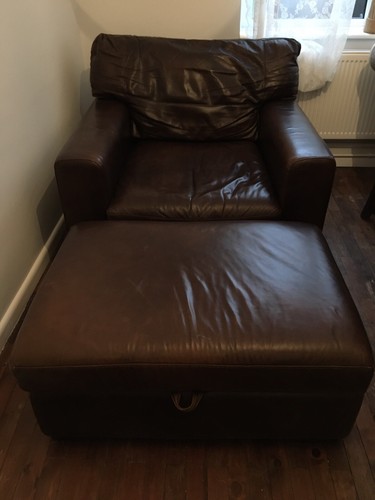 Genuine leather single - genuine,