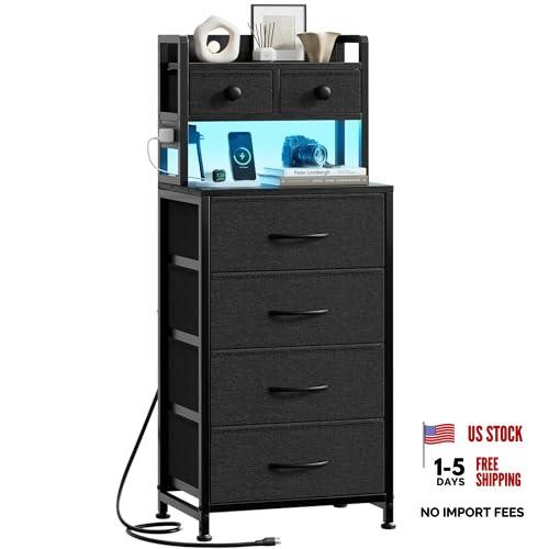 Led nightstand with - nightstand,