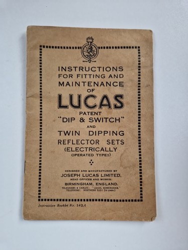 Lucas instructions dip - instructions, &