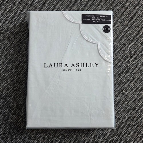 Laura ashley white - laura, scallop
