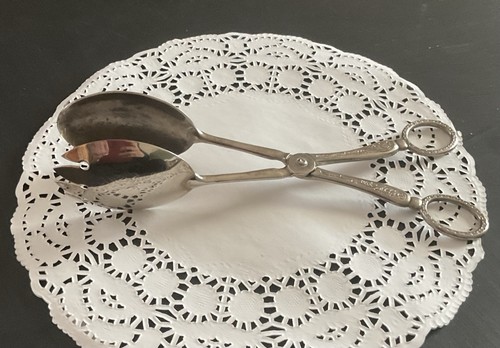 Ornate antiques serving - ornate, tongs