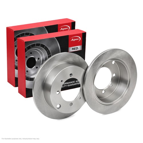Apec rear brake - discs, for