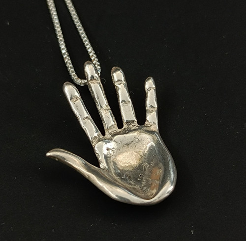 Hamsa hand pendant necklace - hamsa,