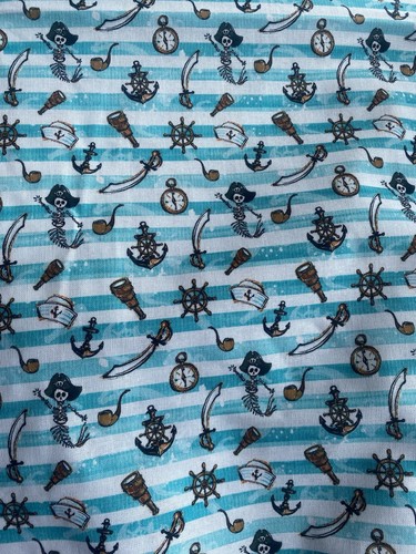 100 cotton fabric nautical - cotton,
