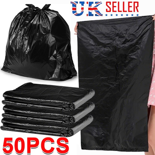 240l bin bags black - bags, duty