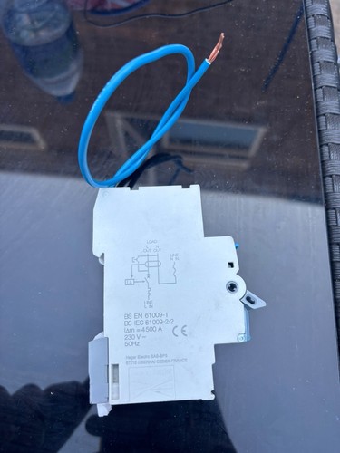 Hager b16 type rcbo ada316g - b16,