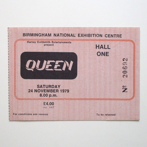 Queen birmingham nec 1979 - queen,