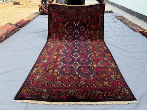 4x7 blue vintage - 4x7, afghan