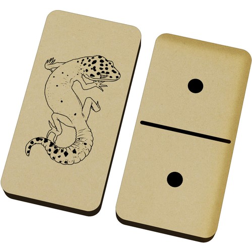 Leopard gecko domino set - 'leopard,