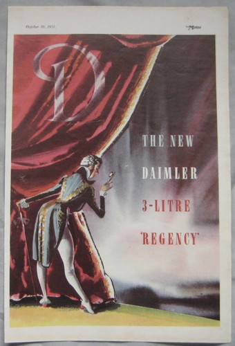 1951 daimler litre regency - 3-litre,