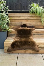 Genuine sheepskin eco - sheepskin, rug