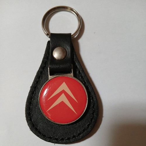 Vintage leather citroen - , key