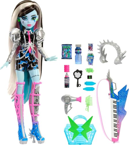 Monster high doll amped up - monster,