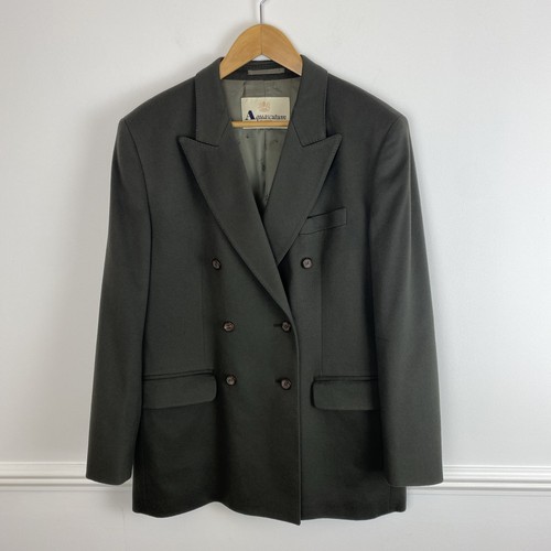 Aquascutum khaki green wool - green,