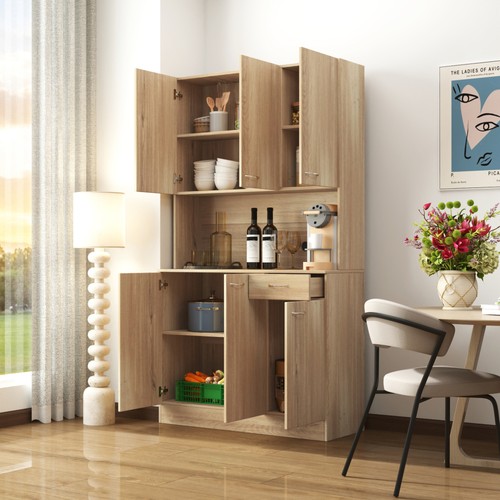 Tall 6 door wardrobe - 70.87",