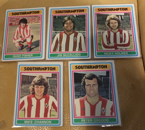 Southampton 1976 topps - southampton, fc