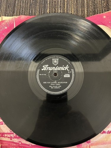Vintage rpm record - record, bill