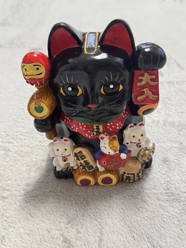 Japanese black maneki - japanese,