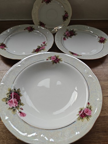 Vintage porcelain crockery - vintage,