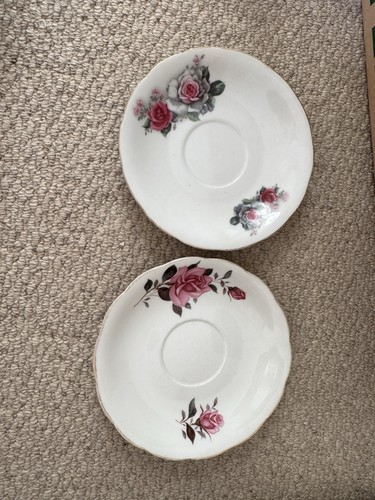 Decorative porcelain saucer - porcelain,