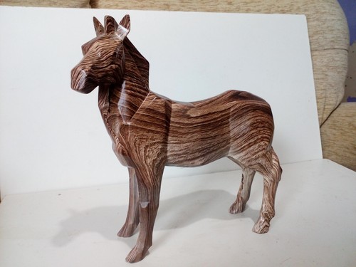 Zebra ornament large ceramic - large,