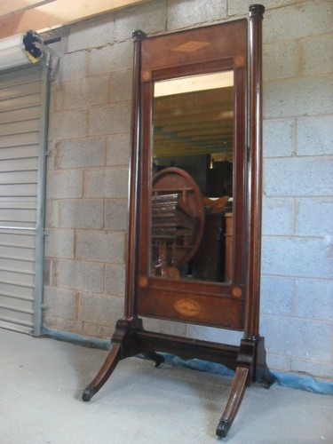 Superb regency inlaid mahogany - superb,