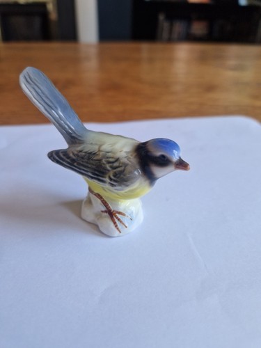 Vintage goebel blue - blue, titmouse