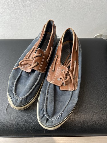 Asos boat shoes blue brown - shoes,