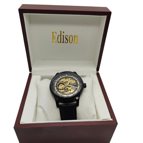 Edison mens automatic watch - edison,