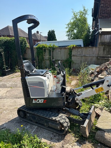 Mini excavator bobcat - (no, vat)