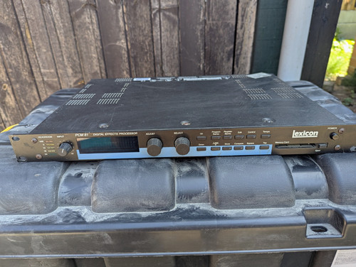 Lexicon pcm digital reverb - 81,