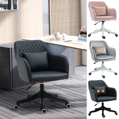 Velvet feel tub office chair - tub,