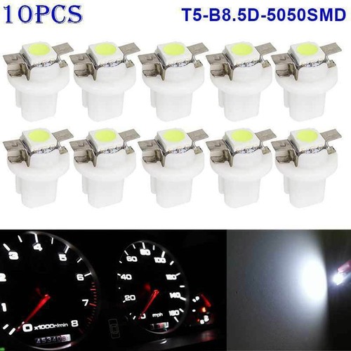 10x 5050 1smd led car - t5,