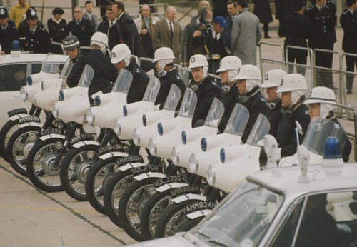 Police officers - , on