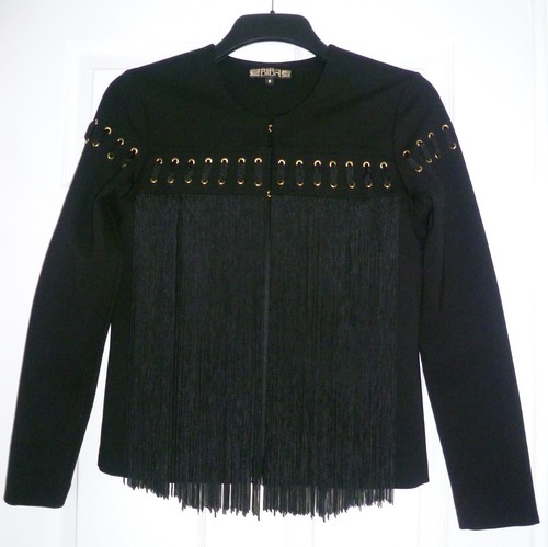 Ladies uniquely styled black